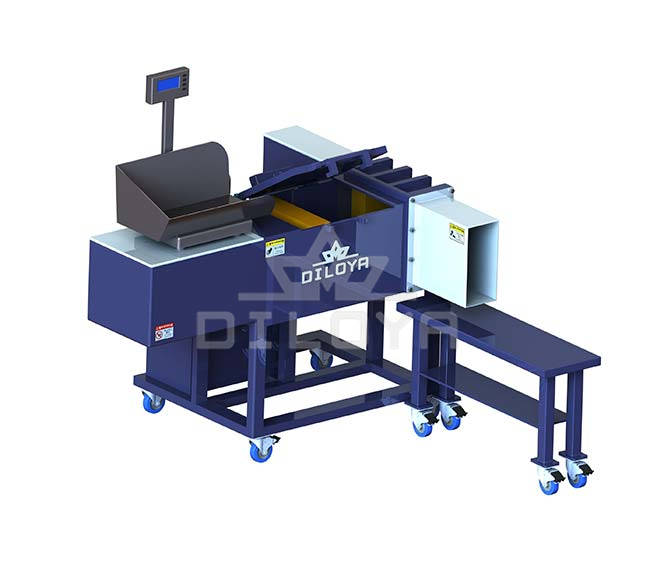 Industrial rags machine baler Small rag baler--Diloya