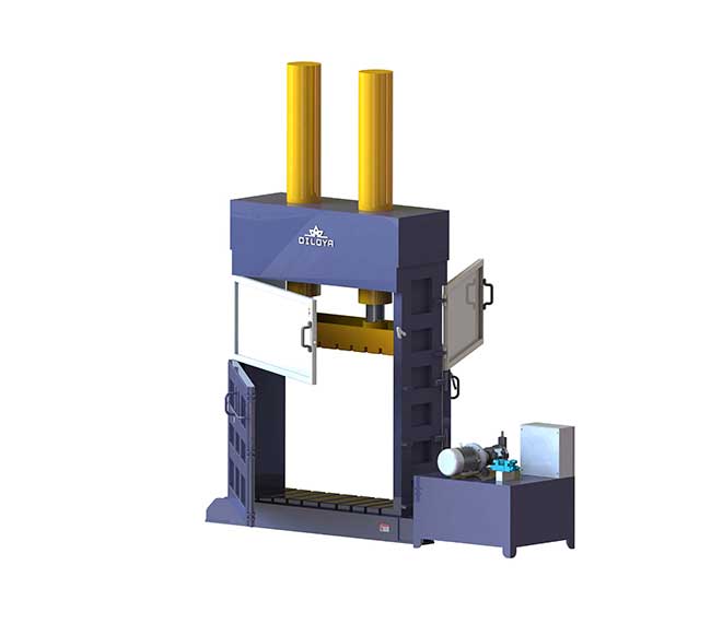 Jute Fiber Baler Press Machine