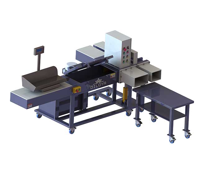 Tag rag packing machine