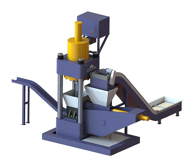 BP Series Metal Chips Briquetting Press ...