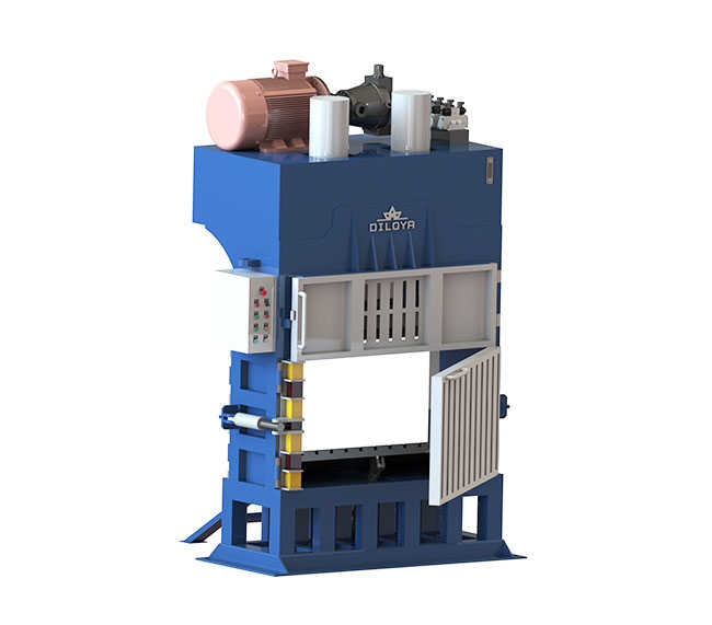 Coconut coir fiber baler